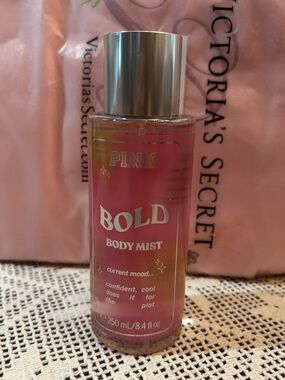 (Inventory 43) Victoria's Secret Pink Bold Body Mist - Hot Pink Bottle